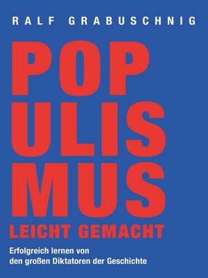 cover image of Populismus leicht gemacht
